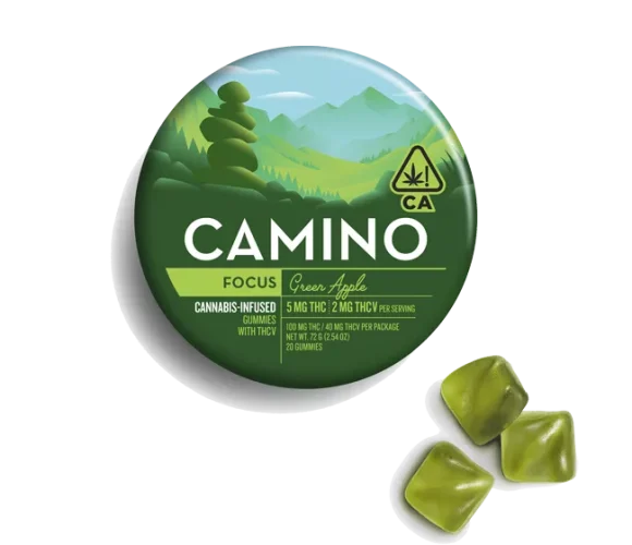 Camino Green Apple THCV Gummies