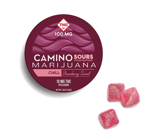 Camino Sours Strawberry Sunset Chill