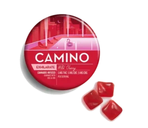 Camino Wild Cherry Exhilarate Gummies